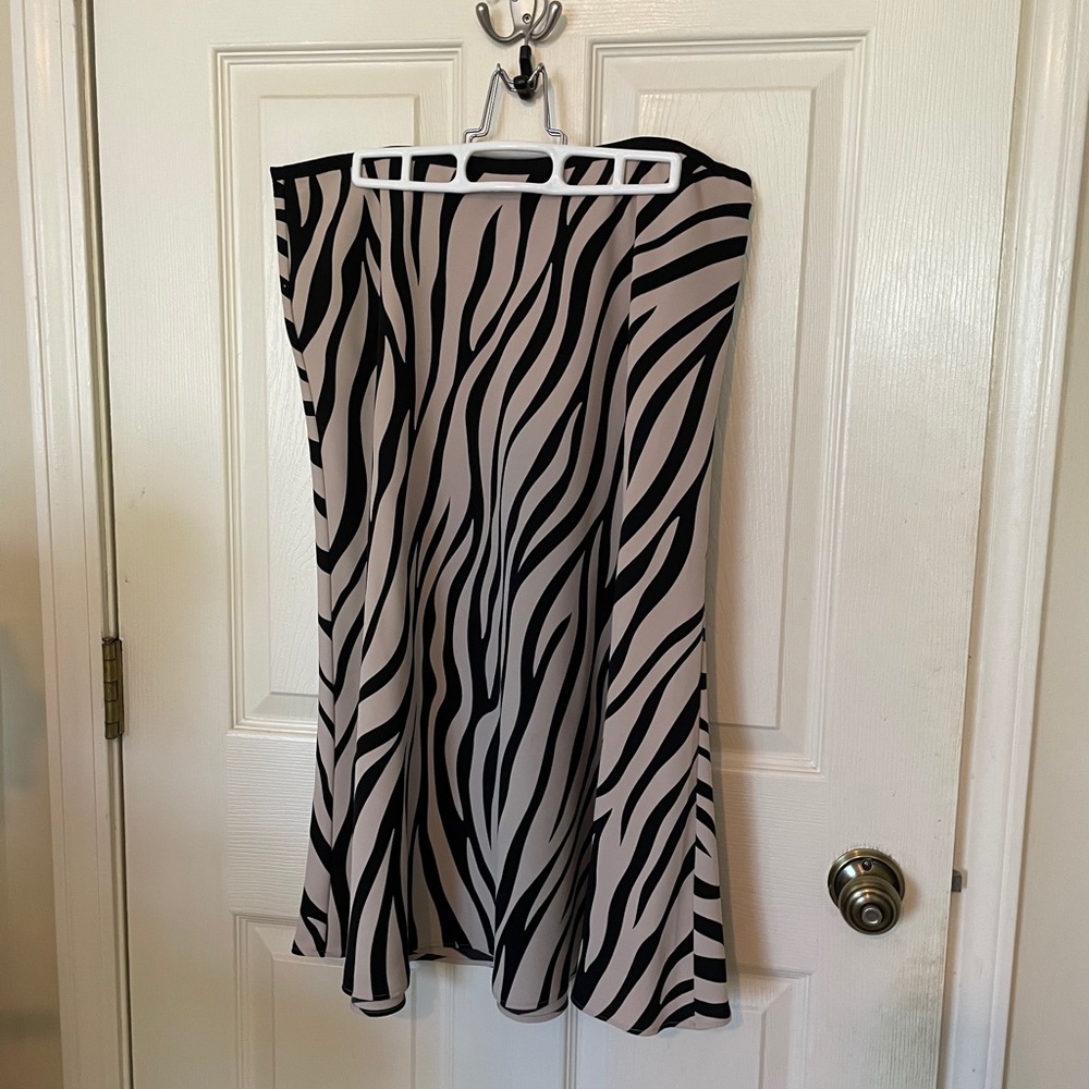 Ann Taylor Zebra Skirt